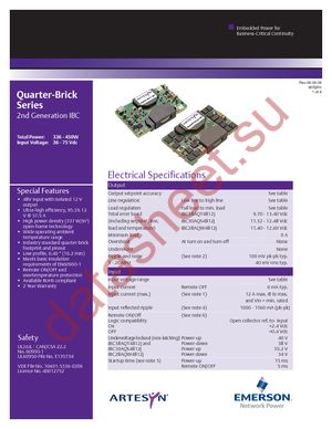 IBC30AQS4812-RA datasheet  